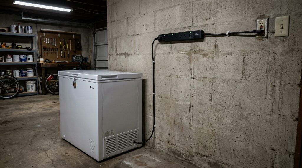 Smart power strip cutting standby energy use from idle electronics